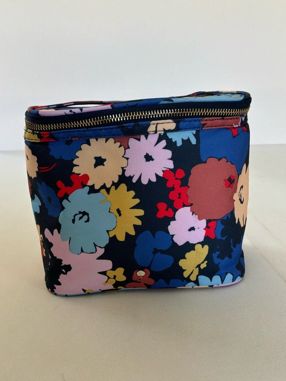 Kate Spade New York Floral Travel Cosmetic Train Case Makeup Organizer